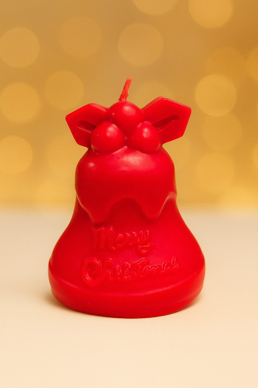 Christmas Bell Candle